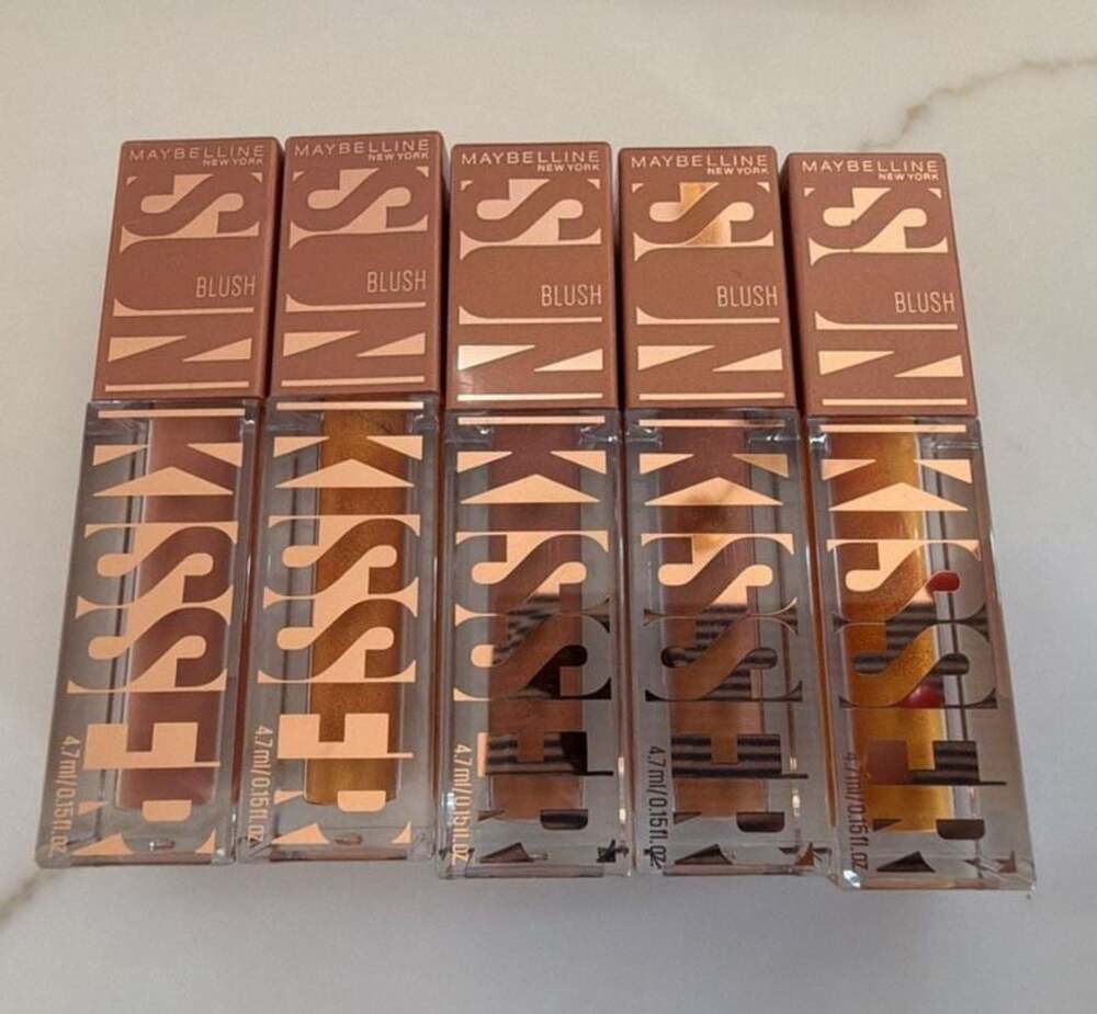 Maybelline Sunkisser Liquid Blush Bundle of 5 Shades